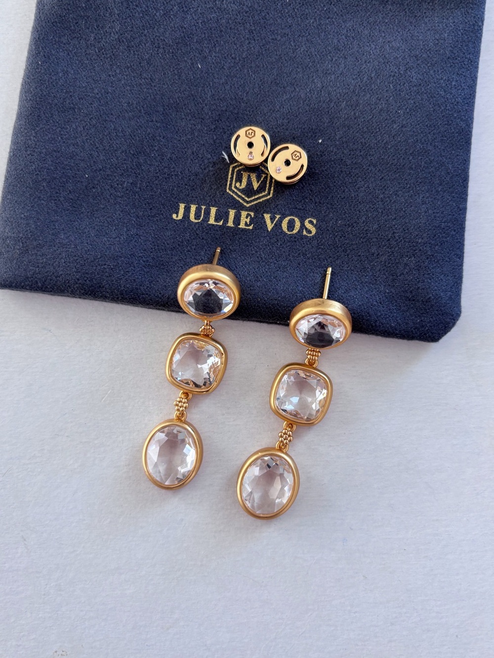 NWOT Julie Vos Kaleidoscopes Tier Earring - Picture 2 of 3